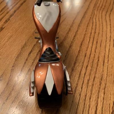 Vintage low rider motorcycle figurine