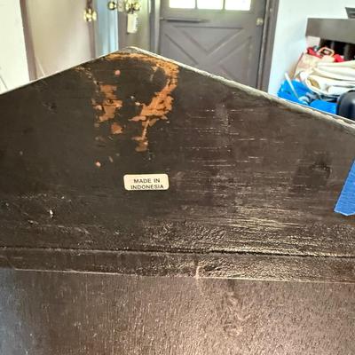 Indonesian Four Drawer Cabinet and Matching Bowl (LR-KD)
