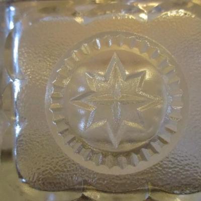 Vintage Indiana Glass candy dish with lid