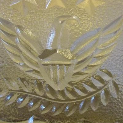 Vintage Indiana Glass candy dish with lid