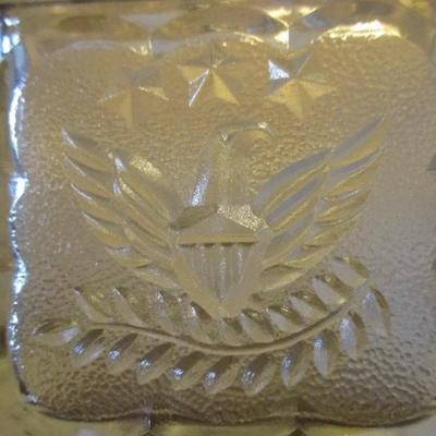 Vintage Indiana Glass candy dish with lid