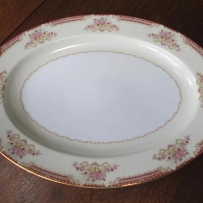 Antique Noritake Nippon oval platter