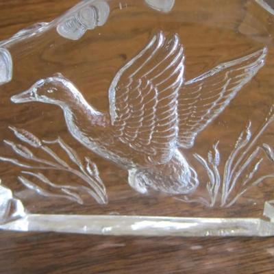 Vintage flying duck figurine/paperweight