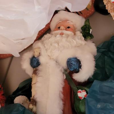 Christmas figurines collectables and Xmas decorations