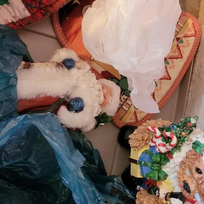 Christmas figurines collectables and Xmas decorations