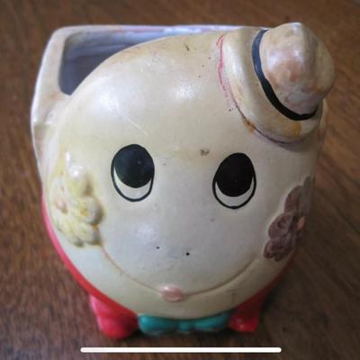 Vintage Arco-Dallas Humpty Dumpty planter