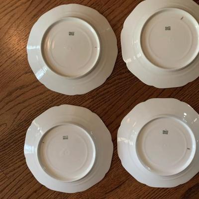 Antique Haviland Limoges 4-plate set