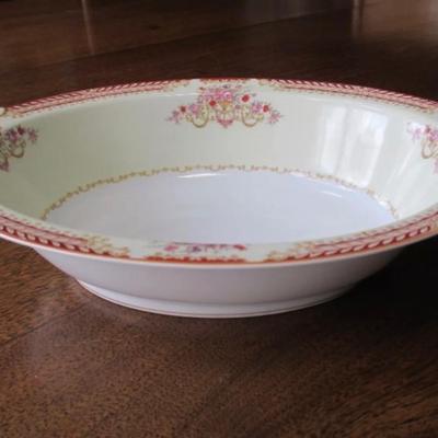 Antique Noritake Nippon oval serving bowl