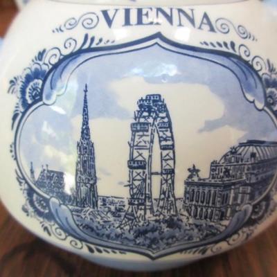 4-piece Vienna, Austria combo teapot set