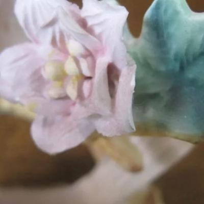 Vintage porcelain 4-Robin family figurine