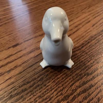Vintage porcelain duck figurine creamer