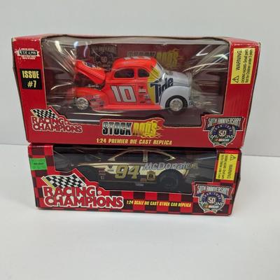 Racing Champions 1:24 Die Cast Stock Rods & Stock Car Replicas