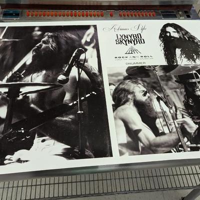 Artimus Pyle Lynyrd Skynyrd Drummer Poster Approx 36" x 41" #1