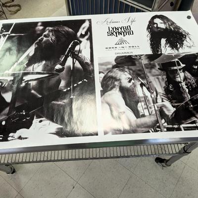 Artimus Pyle Lynyrd Skynyrd Drummer Poster Approx 36" x 41" #1