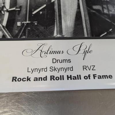 Artimus Pyle Lynyrd Skynyrd Drummer Poster Approx 36" x 41" #2