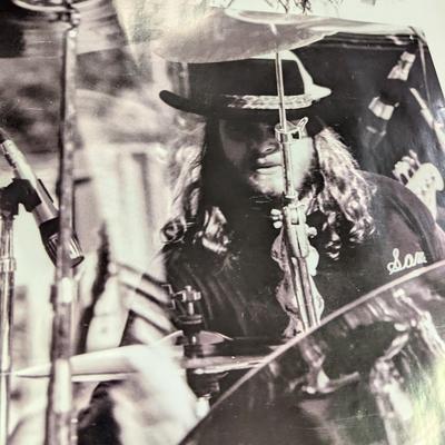 Artimus Pyle Lynyrd Skynyrd Drummer Poster Approx 36" x 41" #3