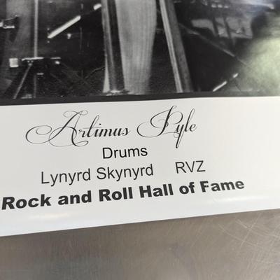 Artimus Pyle Lynyrd Skynyrd Drummer Poster Approx 36" x 41" #4