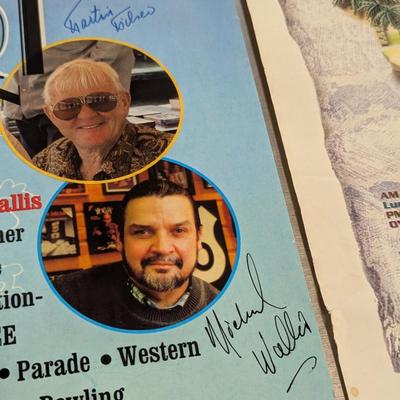 Autographed Roadie Gathering Poster & The History Channel Great Race Poster