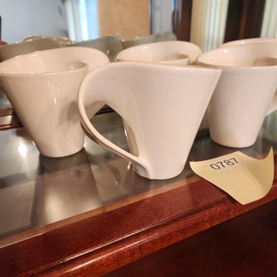 6 Villeroy & Boch New Wave Coffee Mugs Cups