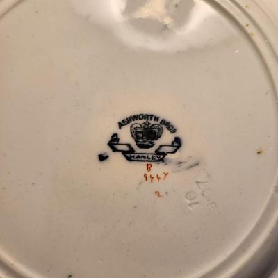 5 Ashworth Bros Brothers Hanley England Plates