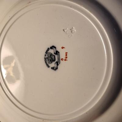 5 Ashworth Bros Brothers Hanley England Plates