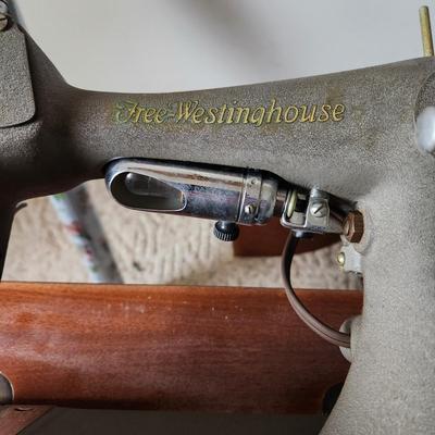 The Westinghouse Sewing Machine w Cabinet