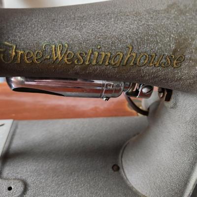 The Westinghouse Sewing Machine w Cabinet