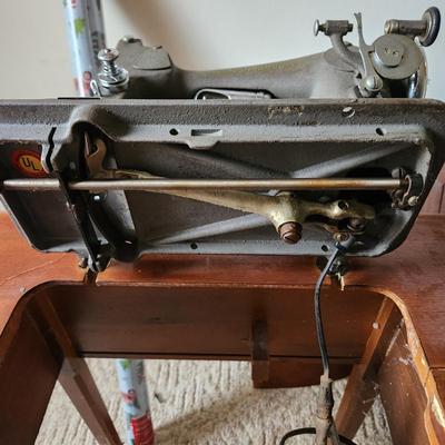 The Westinghouse Sewing Machine w Cabinet