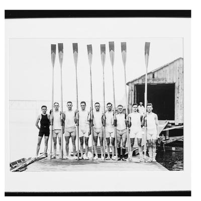 120 Black and White Photo of Pennsylvania 1914 Second Varsity Rowing Team