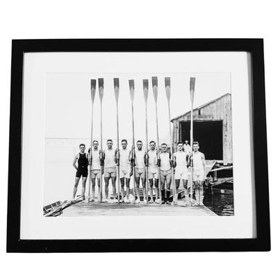 120 Black and White Photo of Pennsylvania 1914 Second Varsity Rowing Team