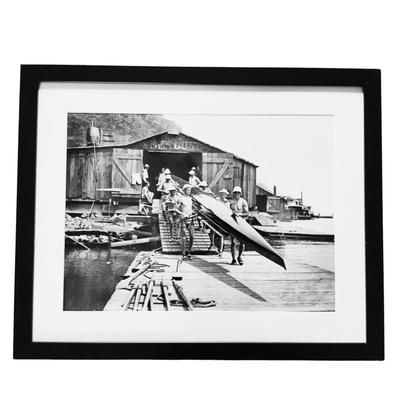 123 Vintage 1915 Syracuse, NY Rowing Team Framed Photograph