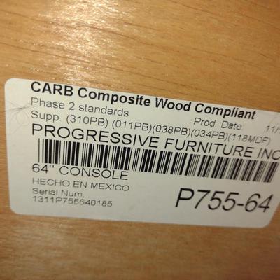 Wooden Sideboard (No Contents)