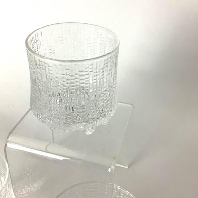 182. Set of 4 Old Fashioned Iitala Ultima Thule Tumblers