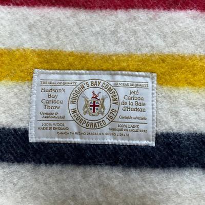 128 Hudson Bay Caribou Throw Blanket