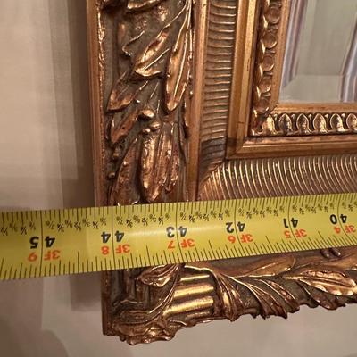 LARGE Vintage LaBarge Gilt Beveled Mirror