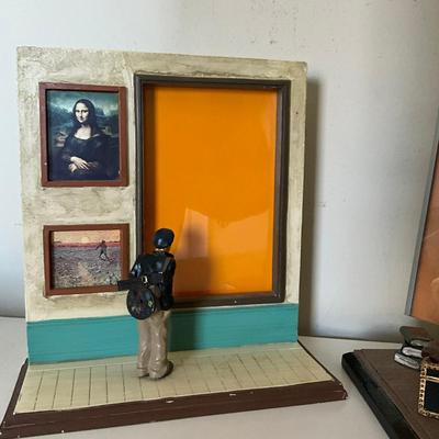 323 Three Small Artist Picture Frames Lot