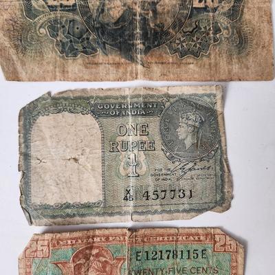 US & Foreign Currency Lot