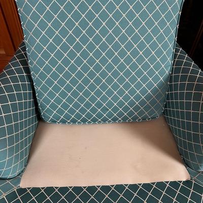 Pair of Vintage Upholstered Armchairs