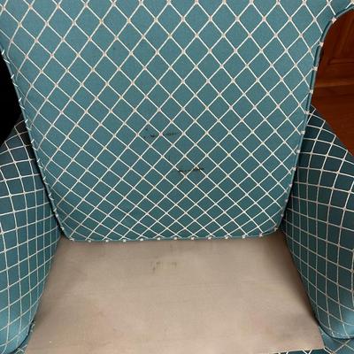 Pair of Vintage Upholstered Armchairs