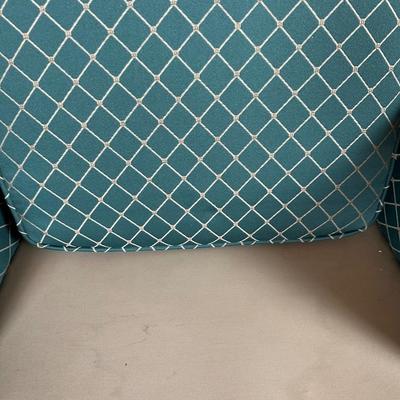 Pair of Vintage Upholstered Armchairs