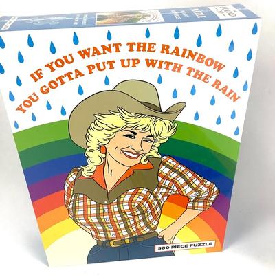 201. Dolly Parton Collection - Songteller Book, Run Rose Run Novel & Puzzle