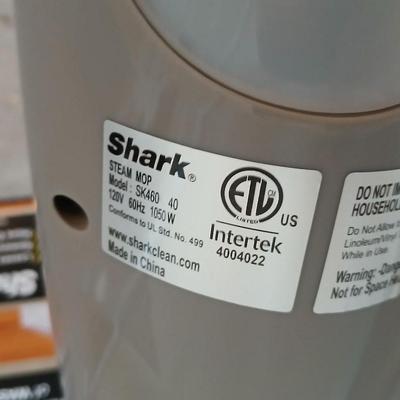 Shark steam spray mop and an Ettore window cleaning squeegee