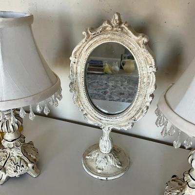 330 Vintage Shabby Chic Vanity Set
