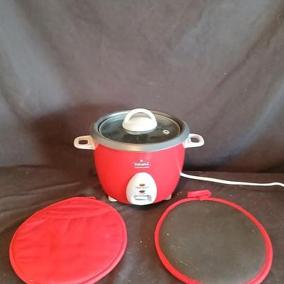 Rival Rice cooker with two hot pads
