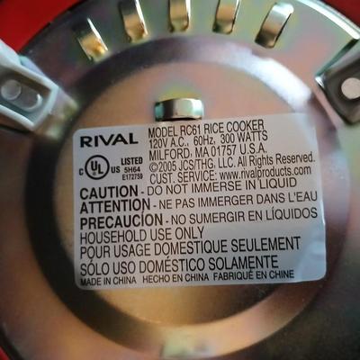 Rival Rice cooker with two hot pads