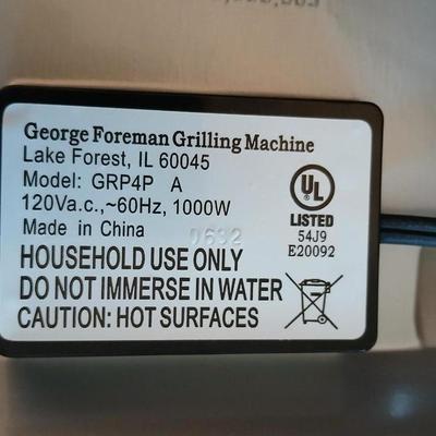 George Foreman Grilling Machine
