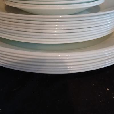 White Corelle by corning dish set Microwave safe