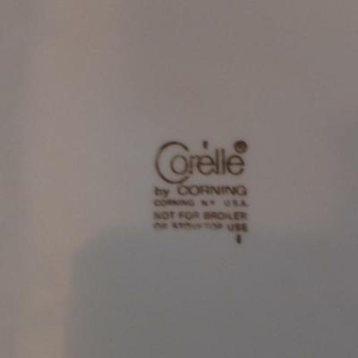 White Corelle by corning dish set Microwave safe
