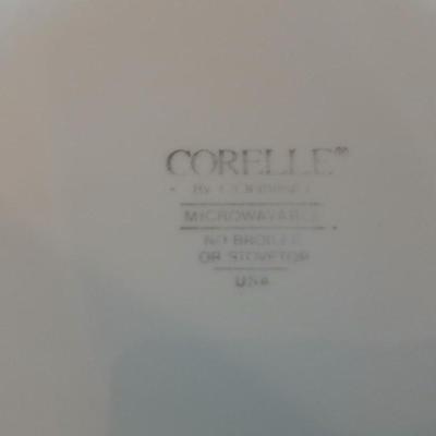 White Corelle by corning dish set Microwave safe