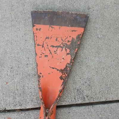 Shovel with fiberglass handle - Hard rake and a scraper tool